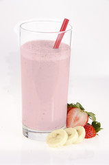 Strawberry and banana smoothie
