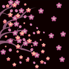 Plum Blossom background