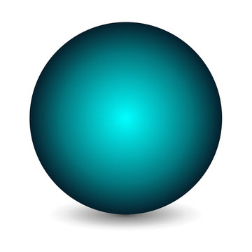 Blue globe