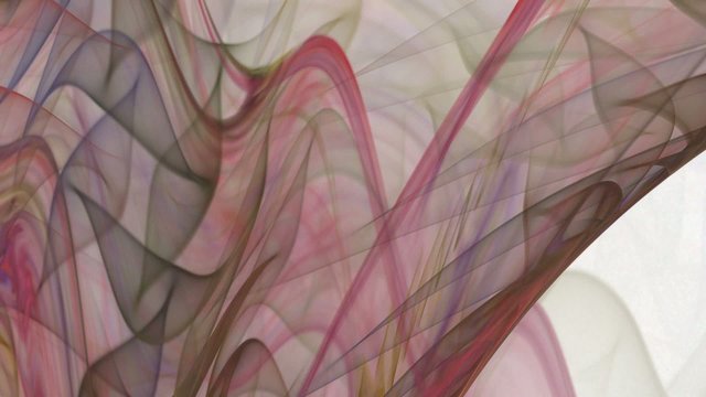 colored fractal waves