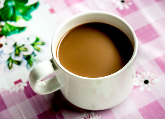 One cup of coffee