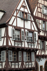 Half timbered houses of Colmar, Alsace, France