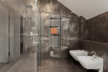 Luxury bathroom interior