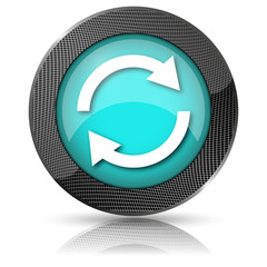 Reload two arrows icon