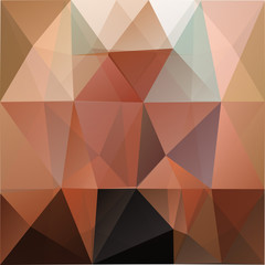 Colorful mosaic triangle background