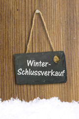 Winterschlussverkauf