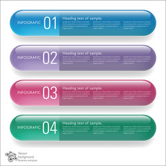 Infographics Web Banner & Label Design