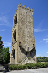 Fototapeta na wymiar Torre San Niccolo, Florencja 3