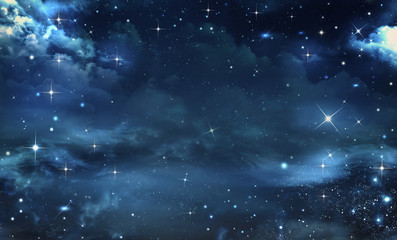 Fototapeta premium Nocne niebo