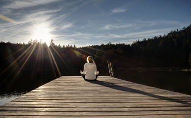 Mountain lake meditations