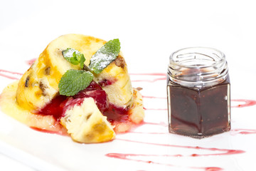 Cottage cheese casserole