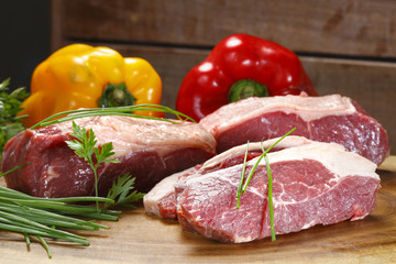 raw meats