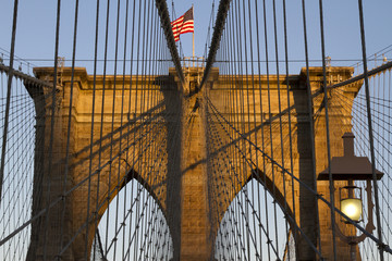 Obraz premium Most Brookliński