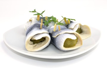 marynowane płaty śledziowe z ogórkiem © robert6666