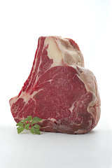 Raw piece of T-Bone