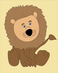 Cartoon-Lion