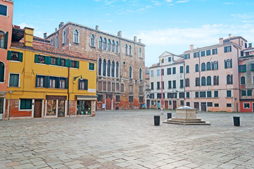 Fototapeta na wymiar Venice square