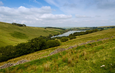 Fototapeta na wymiar Cray Reservoir – Wales, United Kingdom