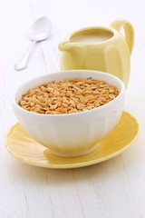 Delicious and healthy granola cereal