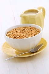 Delicious and healthy granola cereal