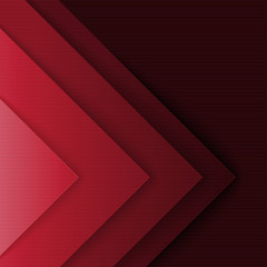 Abstract red and black triangle shapes background