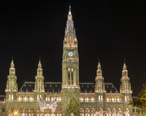 Obraz premium town hall of the Vienna, Austria