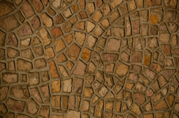 Fototapeta premium mauer aus steine aegypten