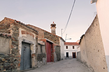 Calle de Santiago del Campo, Cáceres, España