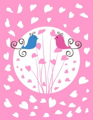 Valentine's greeting card