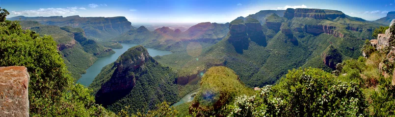 Fotobehang Blyde River Canyon (Zuid-Afrika) © mrmorange