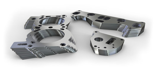 Punched metal parts