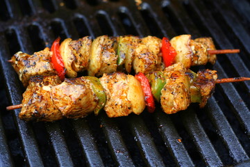 Gegrillter Spieß
