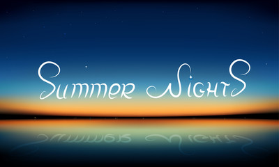 Summer Nights_white text