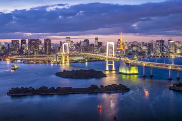 Fotobehang Tokyo Bay Japan © SeanPavonePhoto