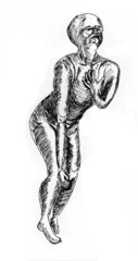body pose sketch