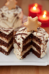 Festliches Weihnachts Törtchen