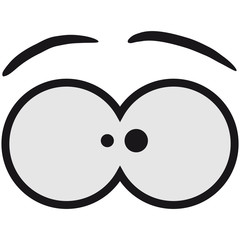 Funny Comic Eyes Design