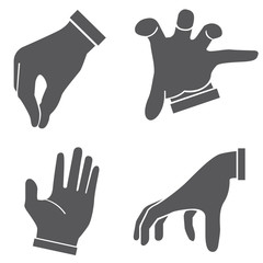 hand sign, hand set