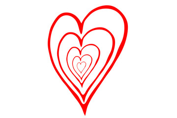 rotes Herz...