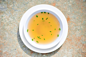 chicken broth