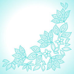 Delicate lace background, abstract ornament.