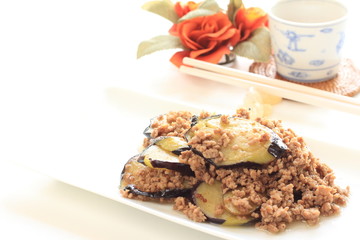 Chinese tea with flower for background image
