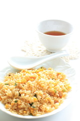 Japanese food, roasted pork fried rice