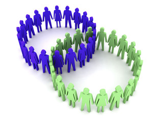 Two different teams connection.