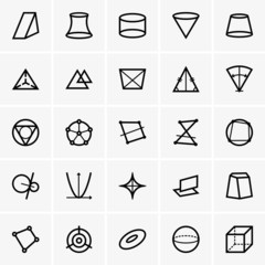Geometry icons