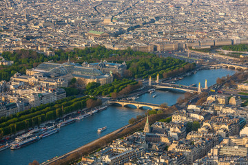 Obraz premium Paris from top view