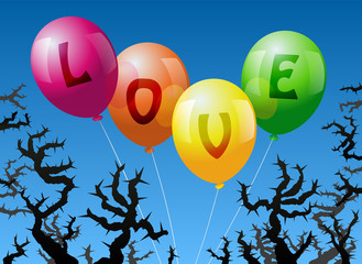 Ballons Love