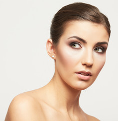 Obraz premium young woman isolated portrait