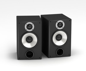Fototapeta premium Speakers set
