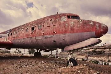 avion délabré